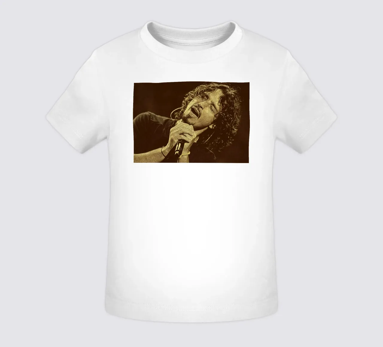 Chris Cornell Urlo del cuore maglietta neonato da singpentinksale