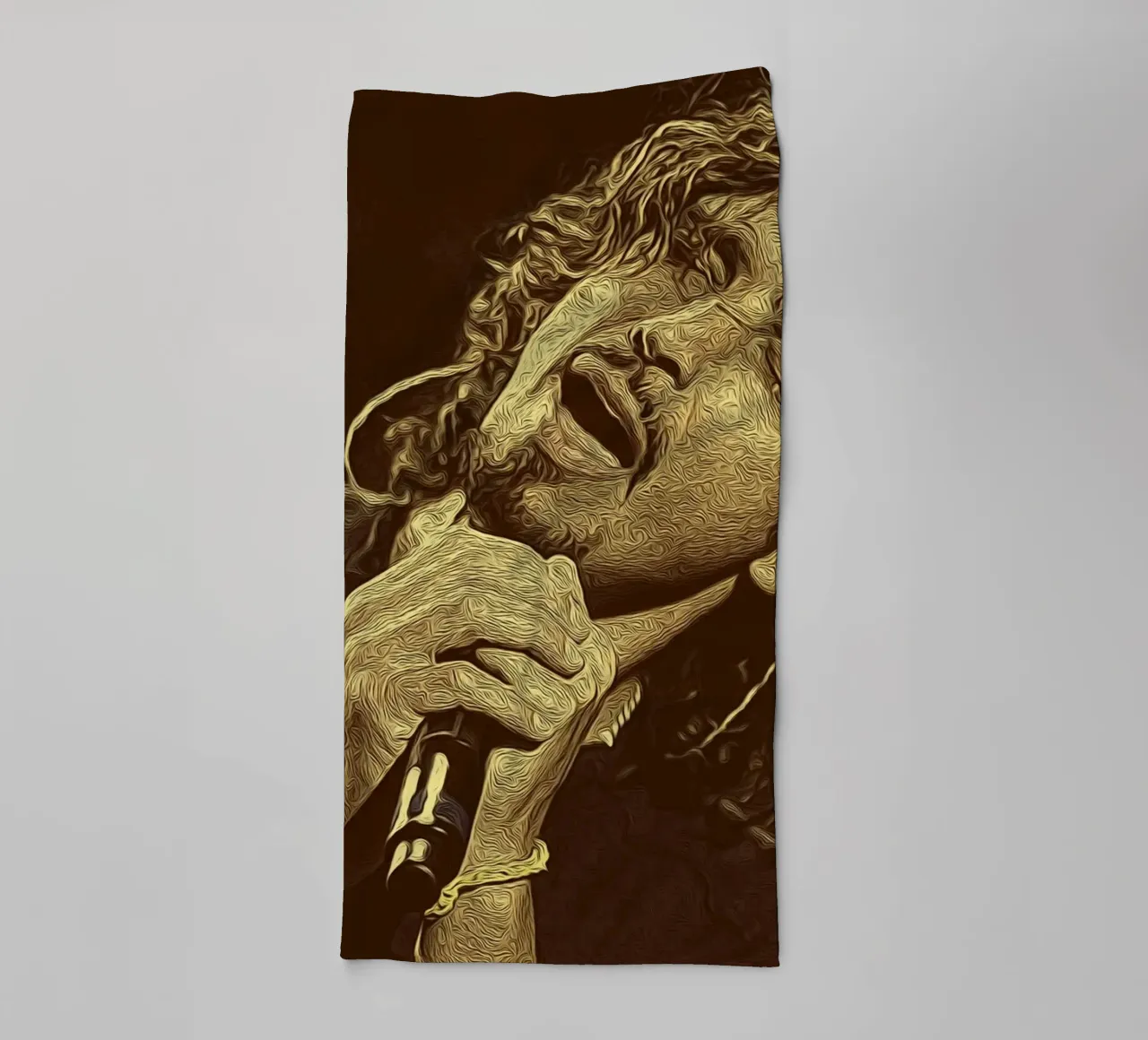 Chris Cornell Howl of the Heart towel by singpentinksale