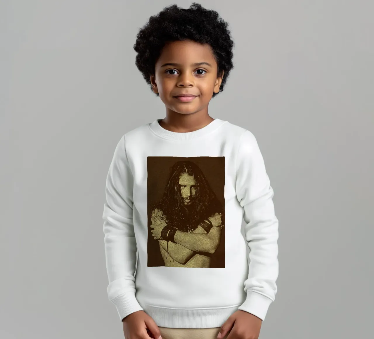 Chris Cornell: un momento di tranquillità felpa bambino da singpentinksale