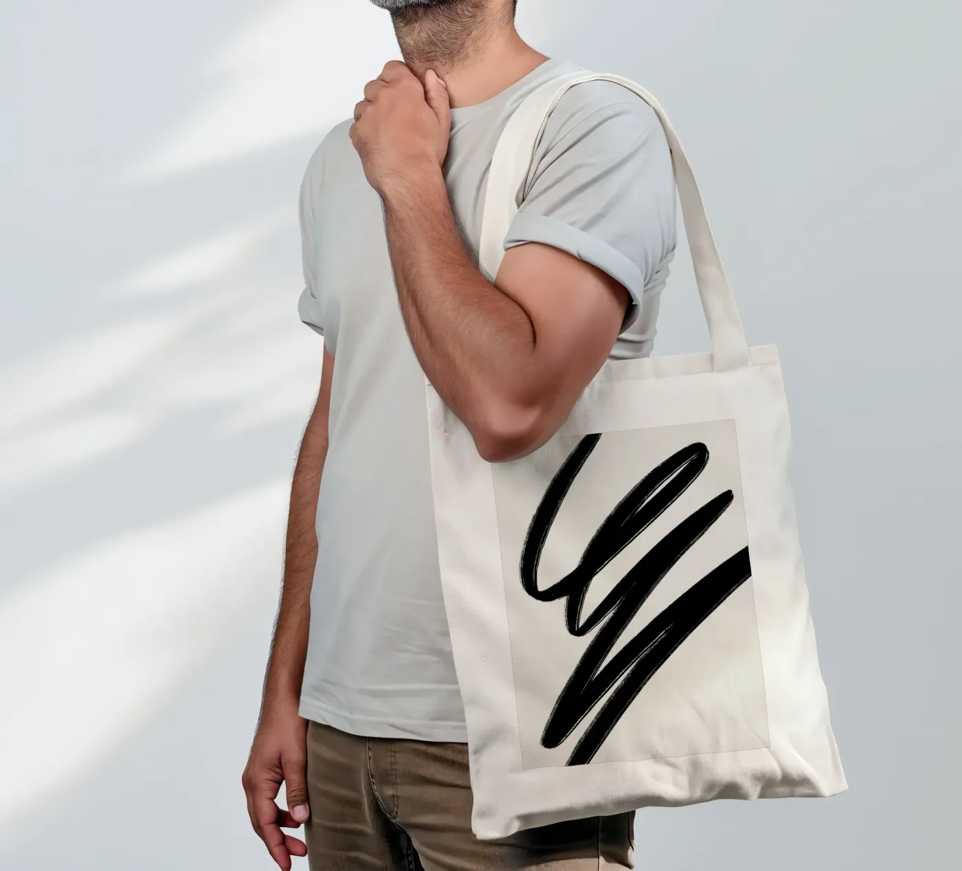 Scribble 2 tote bag by Pure
