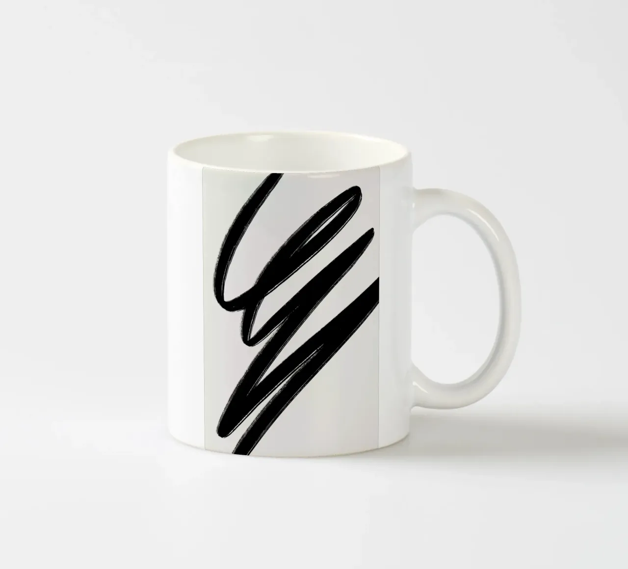 Scribble 2 Keramik Tasse von Pure