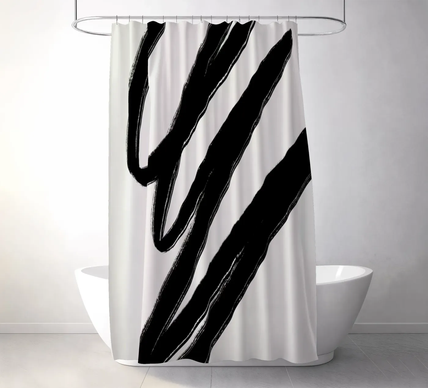 Scribble 2 Duschvorhang von Pure