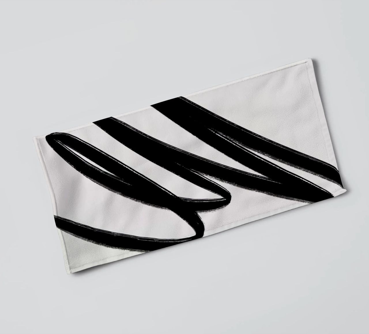 Scribble 2 towel by Pure