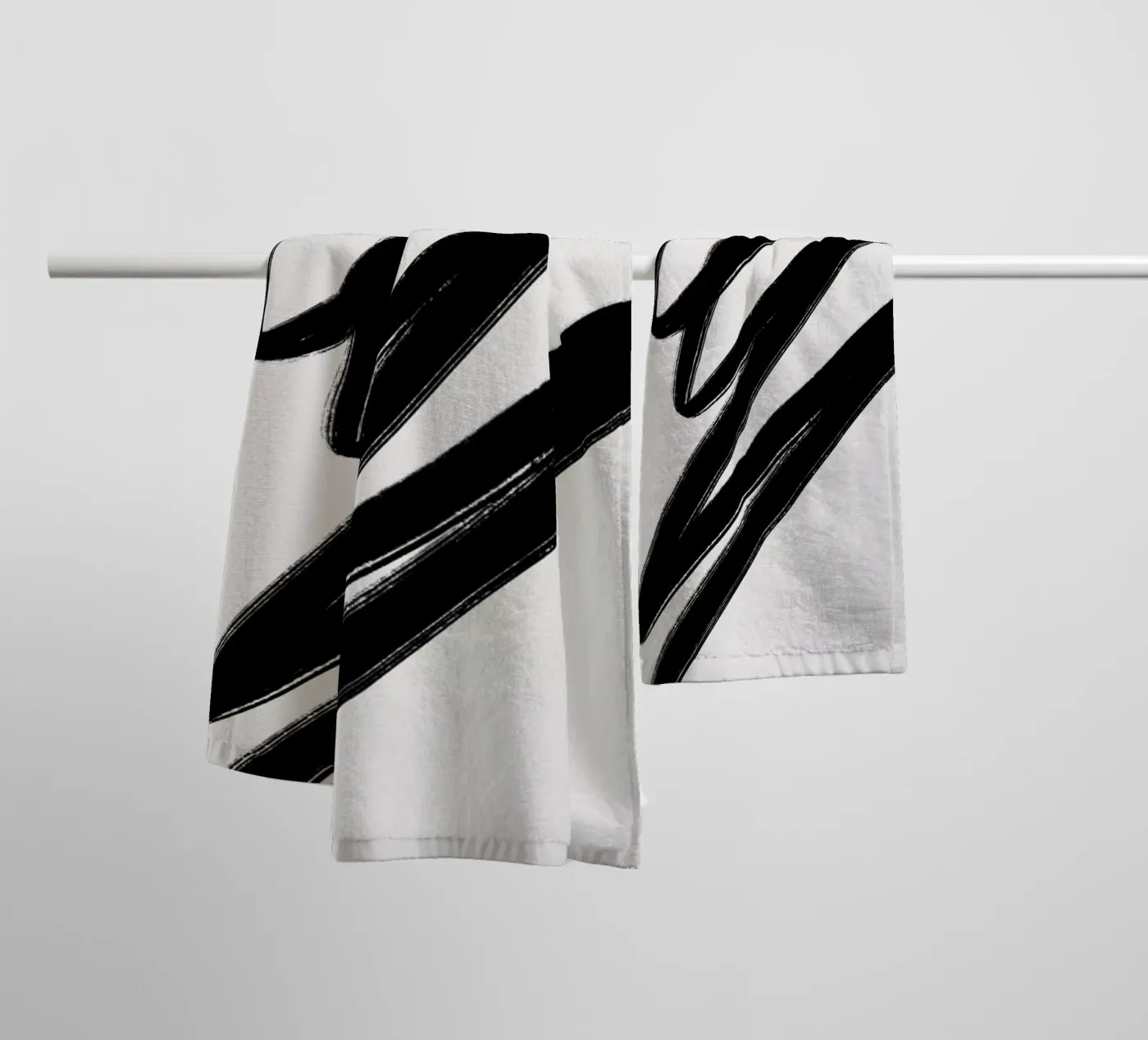 Scribble 2 towel by Pure