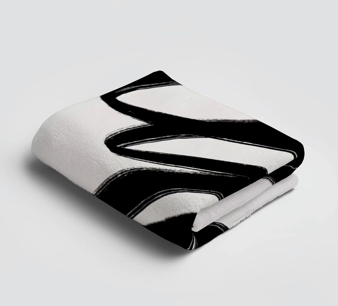 Scribble 2 towel by Pure