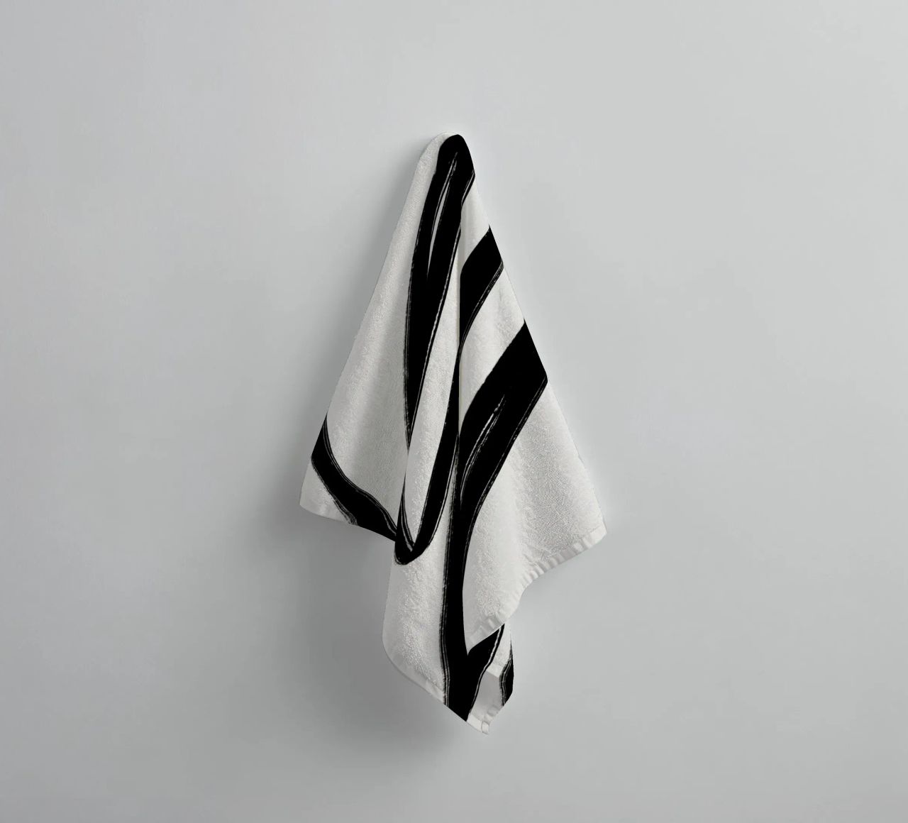 Scribble 2 towel by Pure