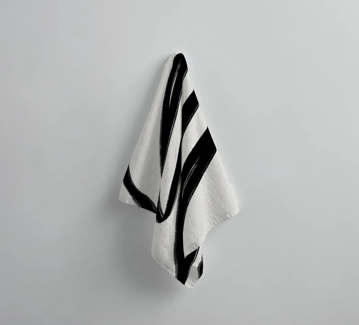 Scribble 2 towel by Pure