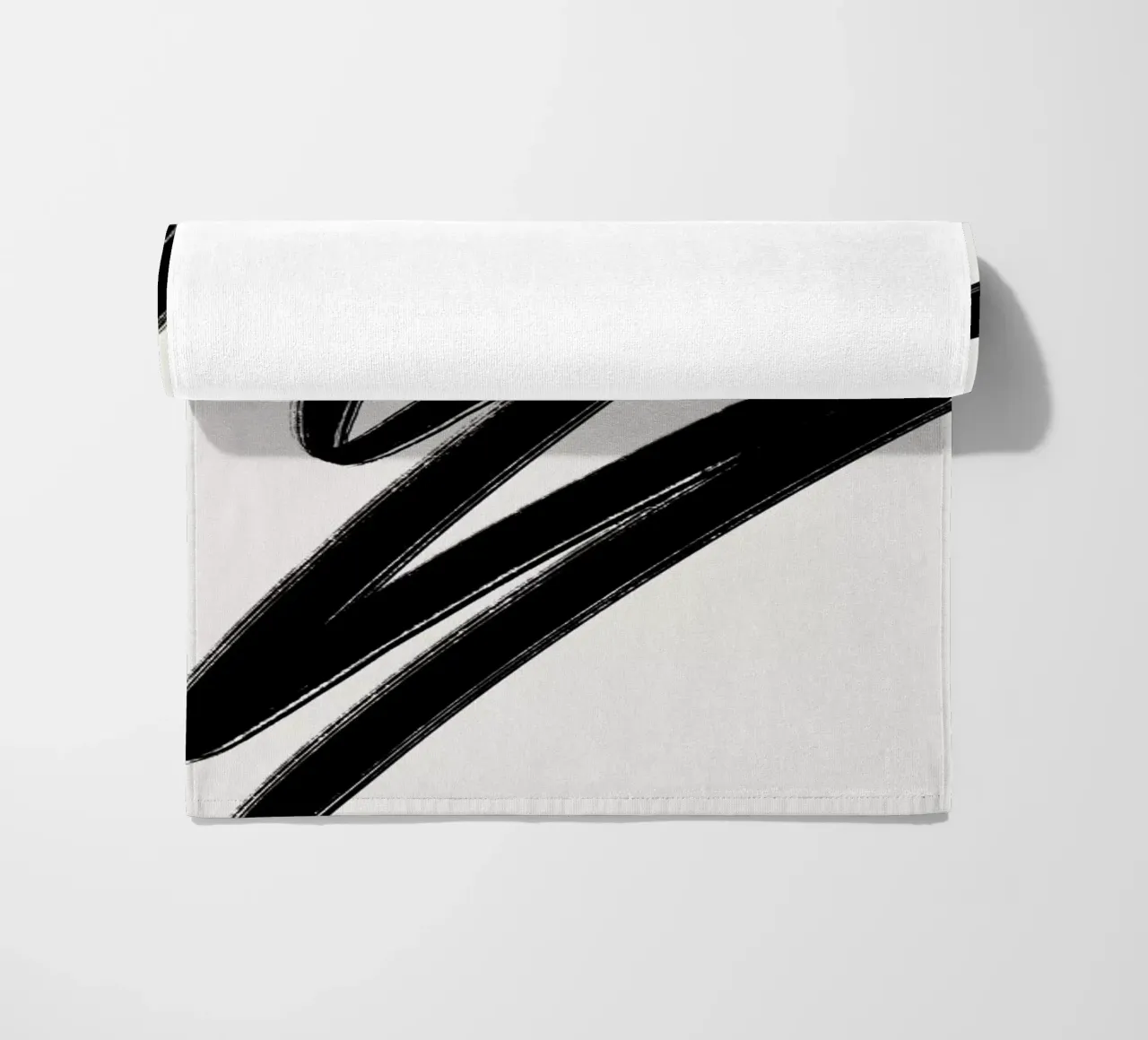 Scribble 2 beach towel by Pure