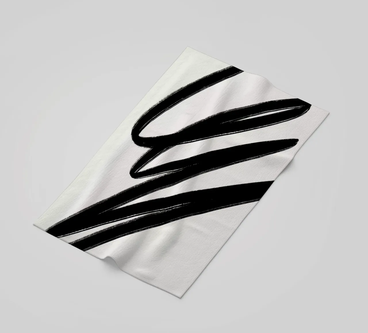 Scribble 2 beach towel by Pure