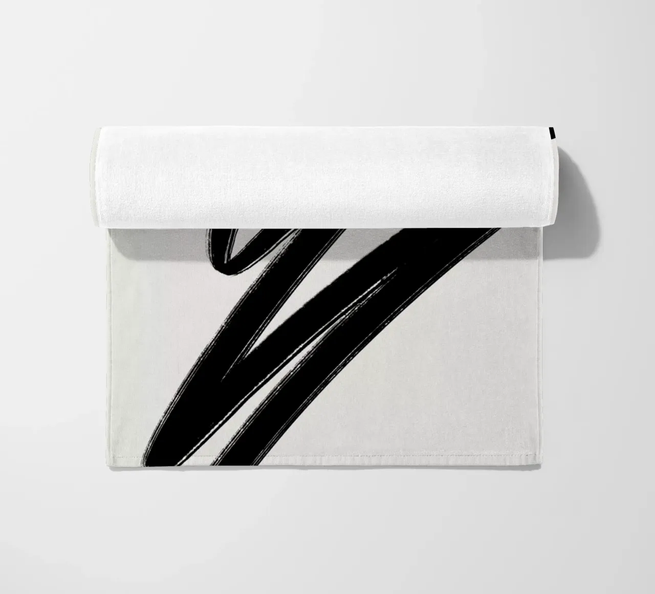 Scribble 2 beach towel by Pure