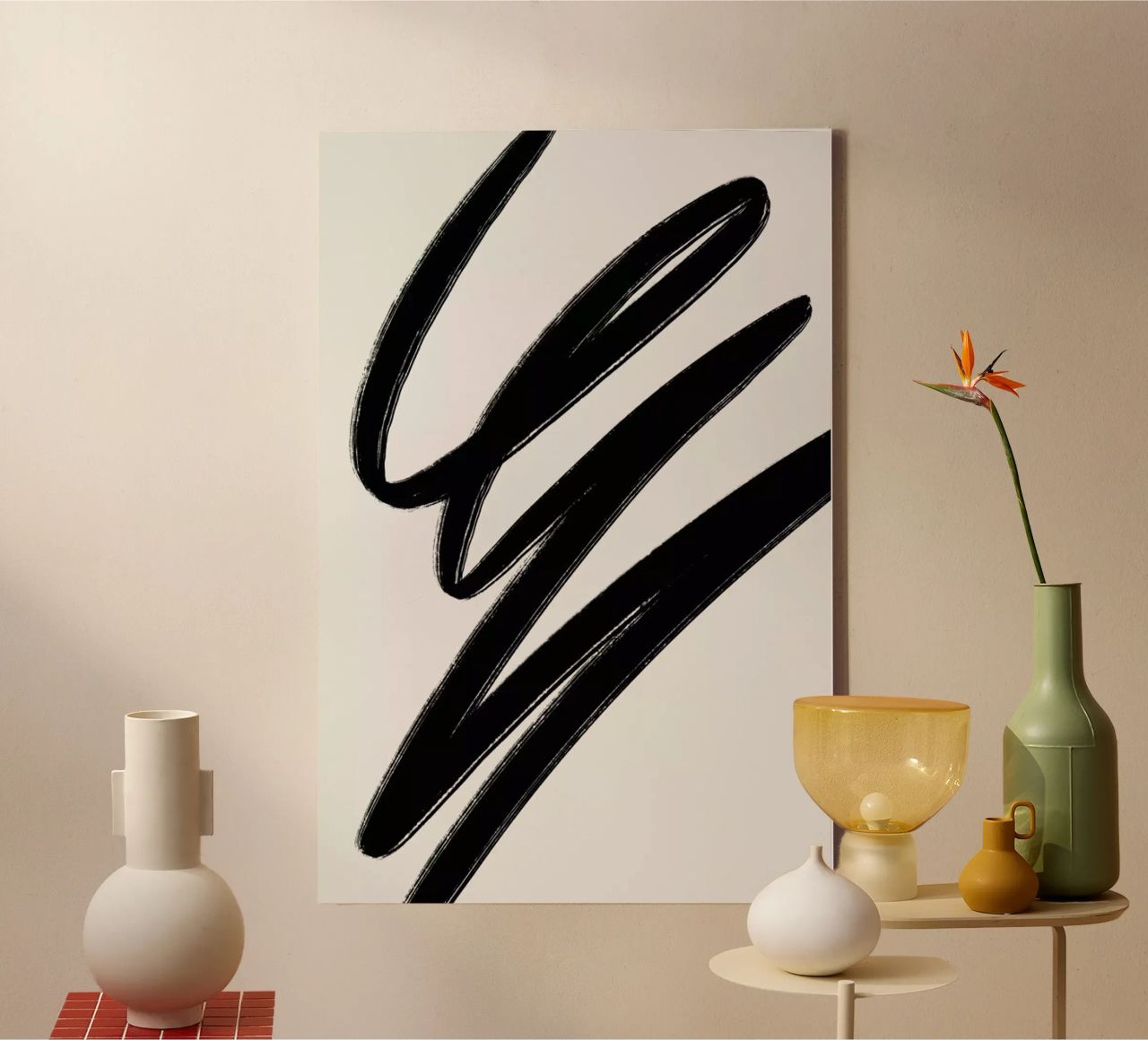 Scribble 2 canvas by Pure