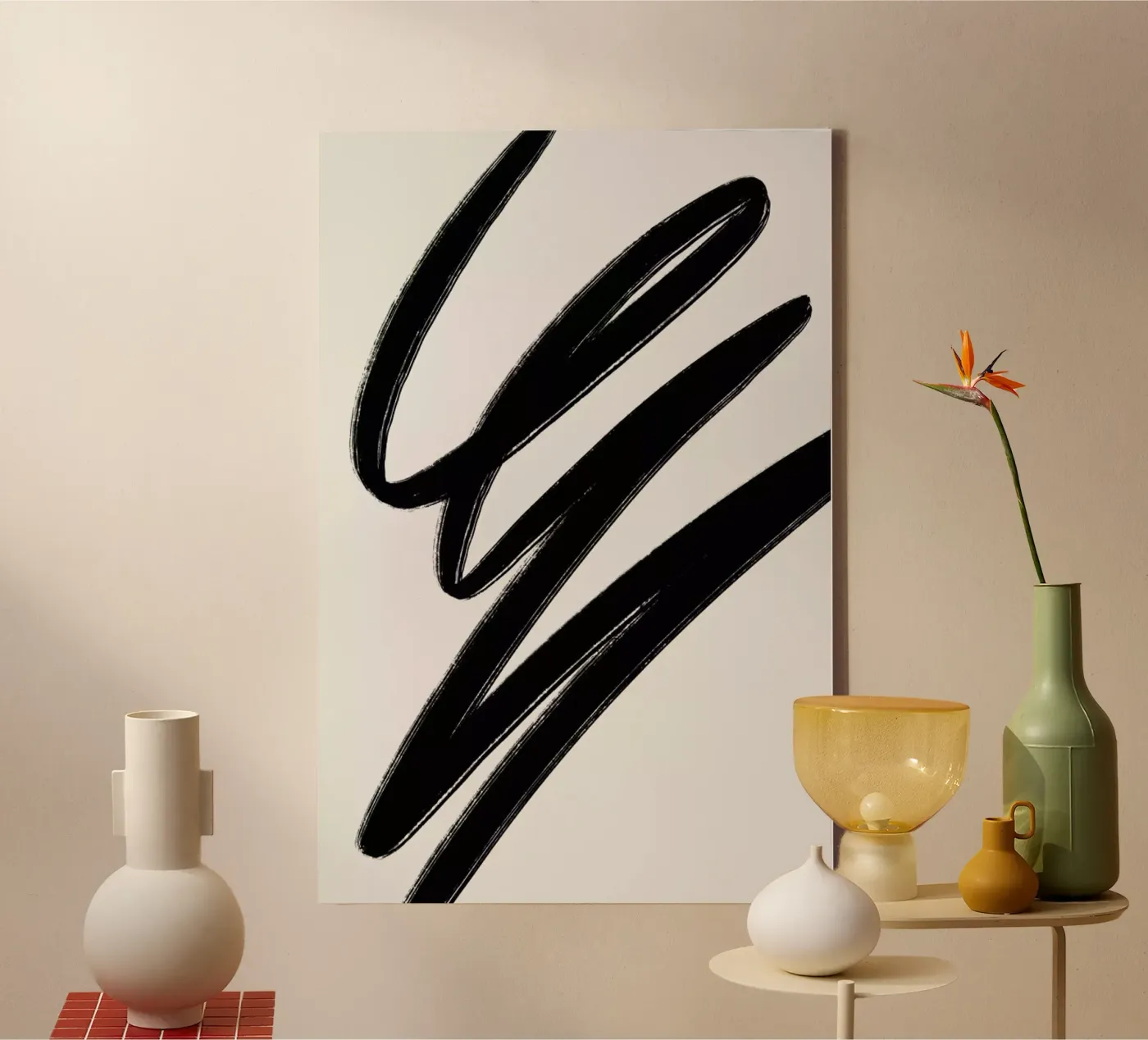 Scribble 2 canvas by Pure