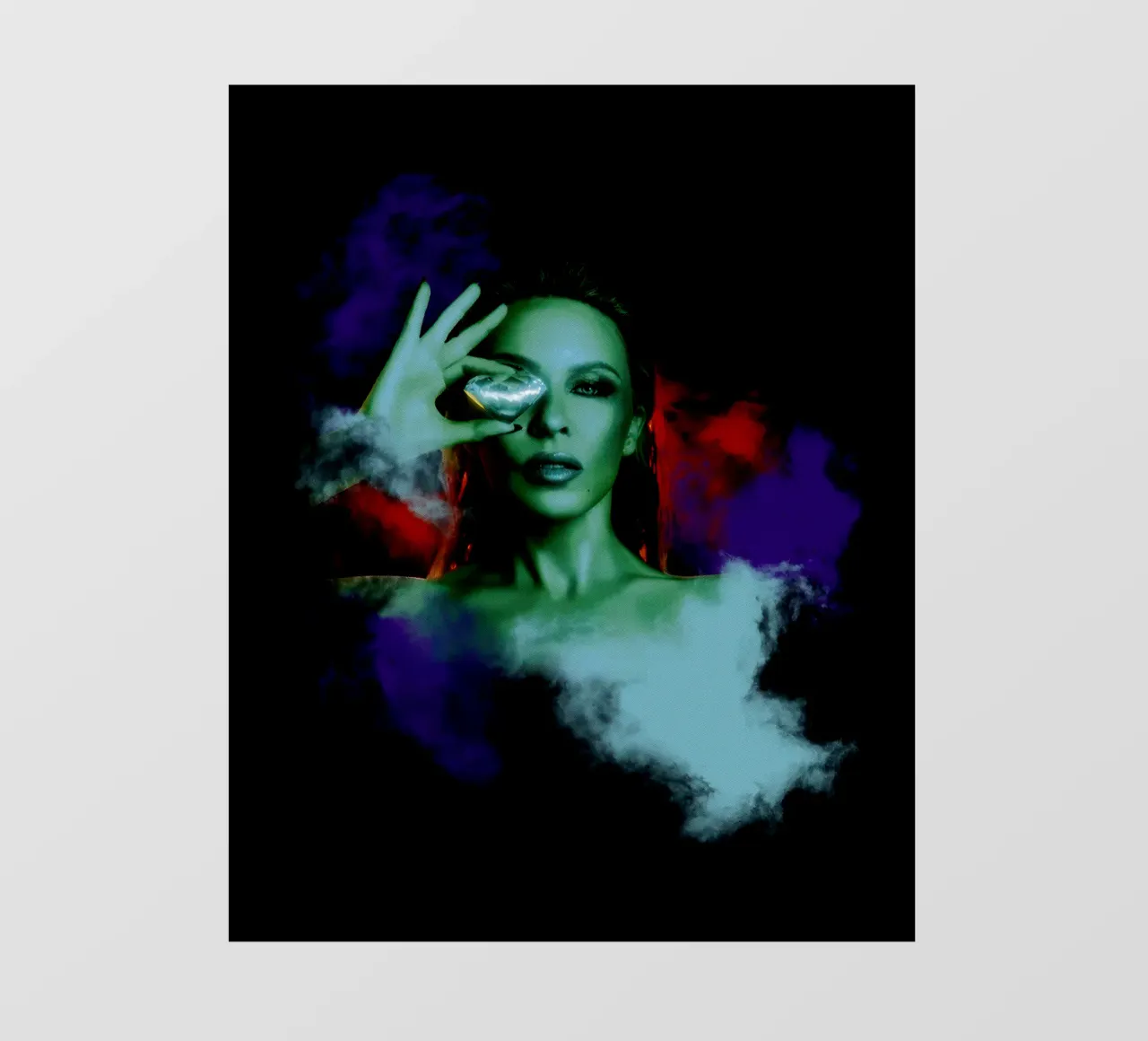 KYLIE MINOGUE Hyde Park 2024 pellicola backlit da carleemiller