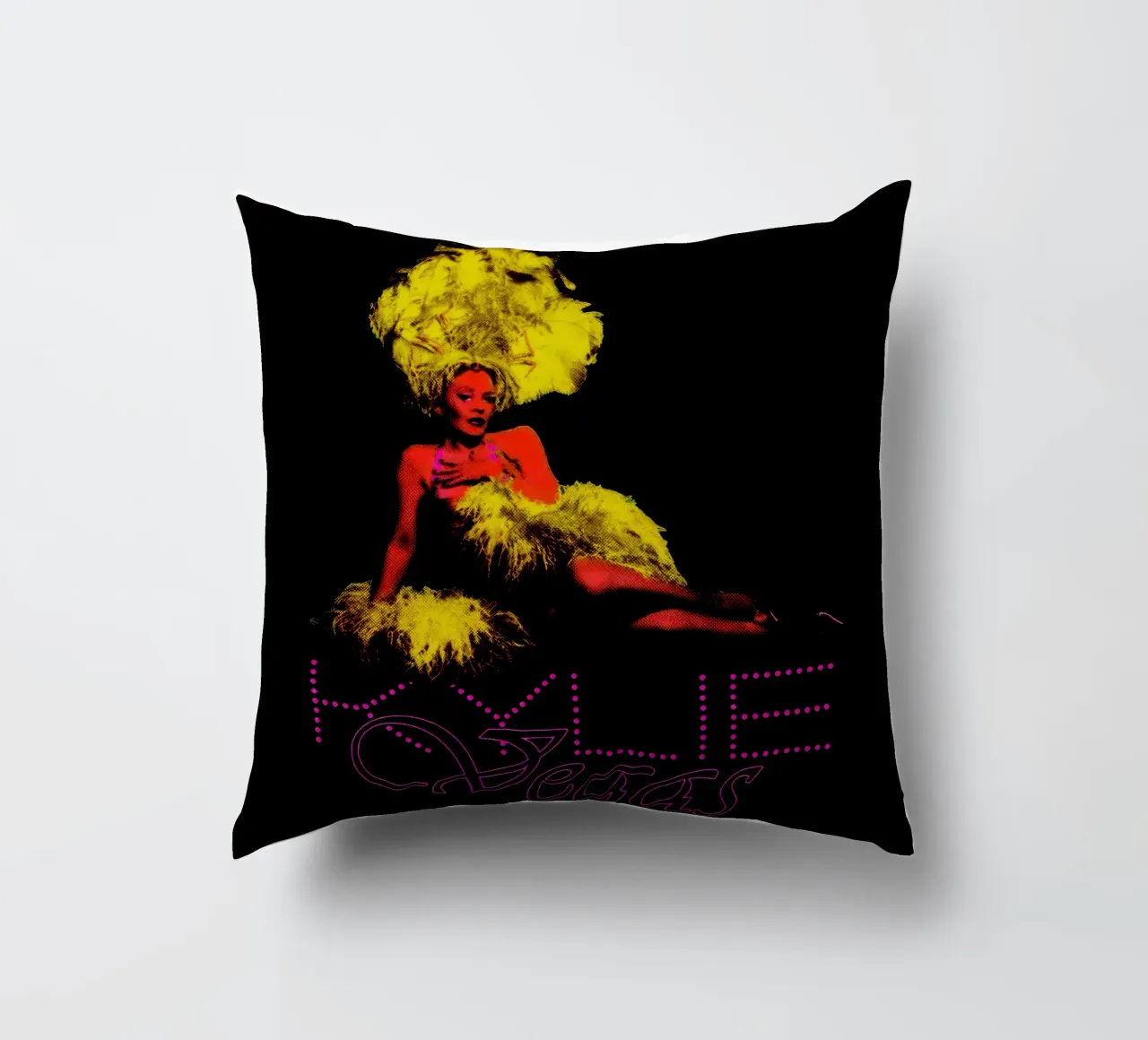 KYLIE MINOGUE VGS decorative cushion by carleemiller