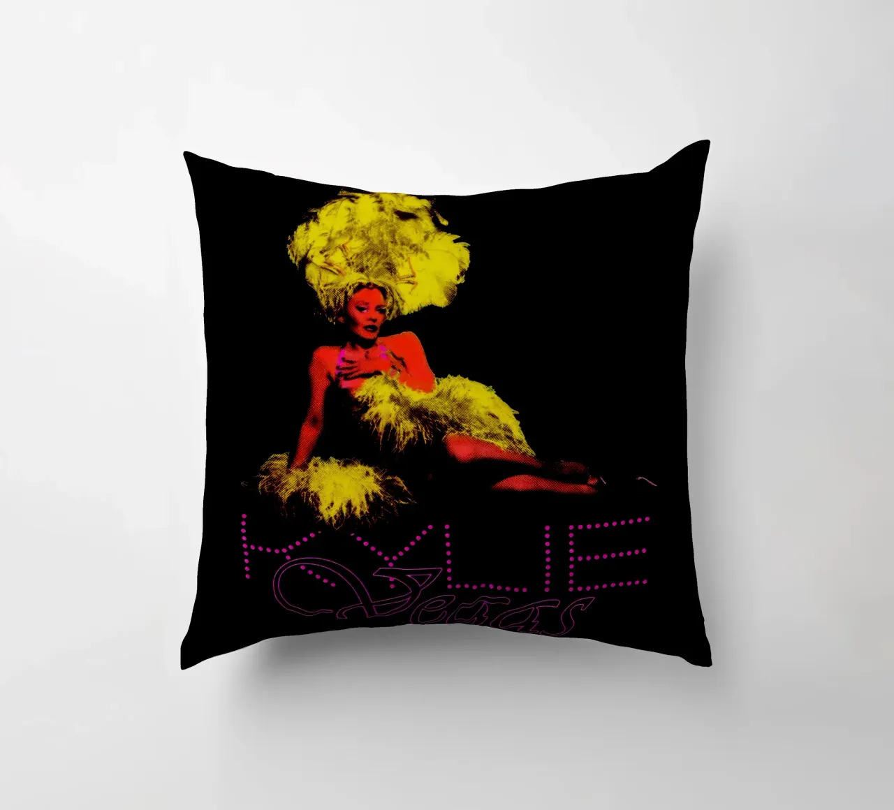KYLIE MINOGUE VGS decorative cushion by carleemiller