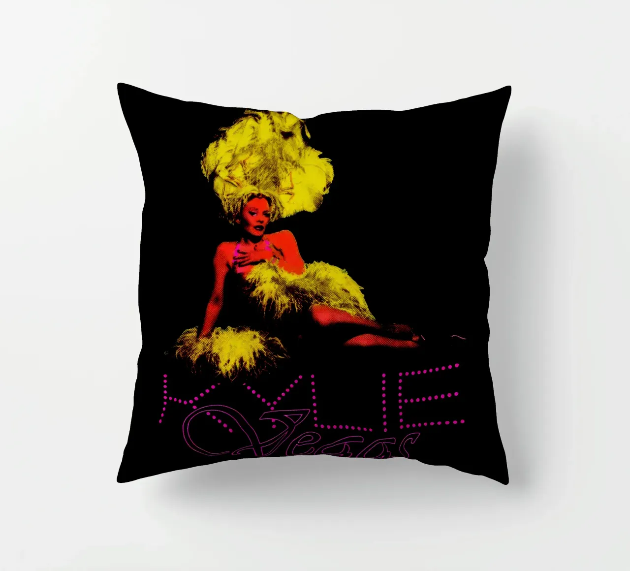 KYLIE MINOGUE VGS decorative cushion by carleemiller