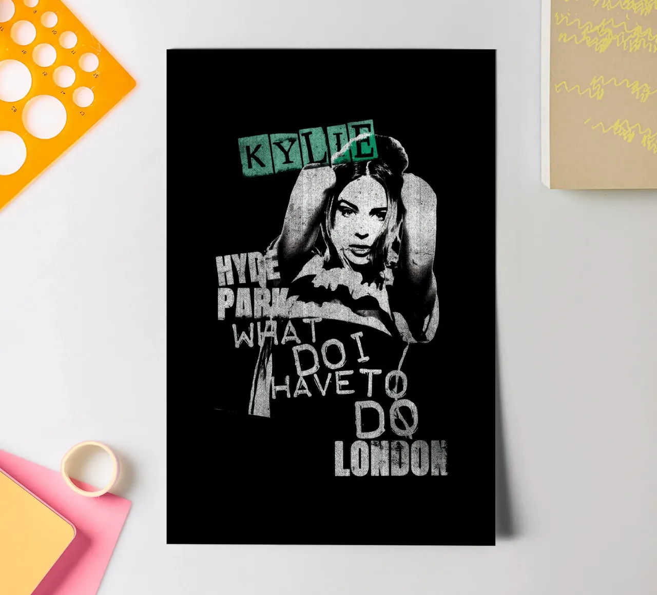 KYLIE MINOGUE What Do I Have To Do foglio adesivo da carleemiller