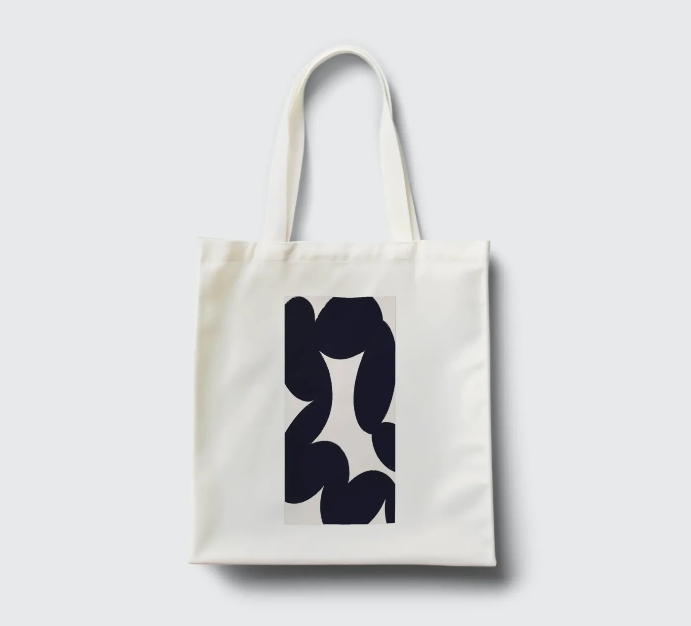 Fat Scribble borsa in juta da Pure