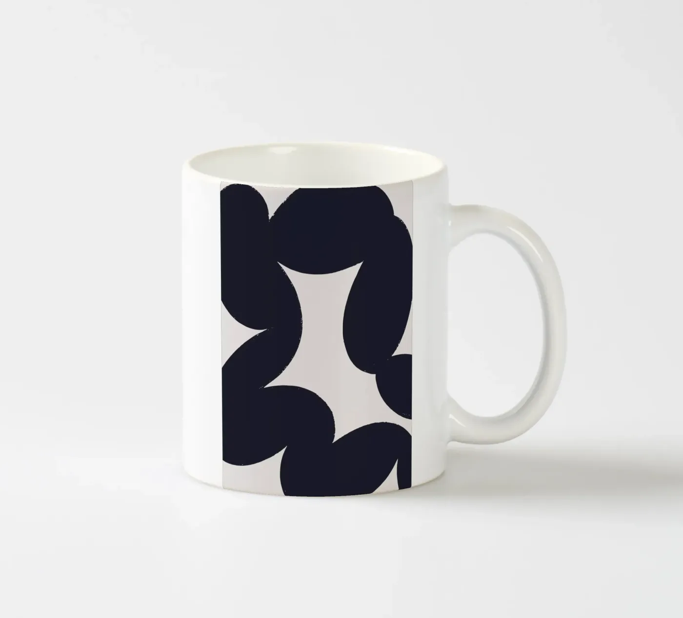 Fat Scribble ceramic mug by Pure