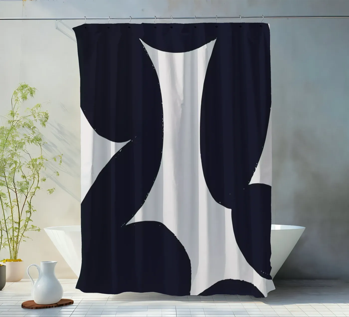 Fat Scribble douchegordijn van Pure