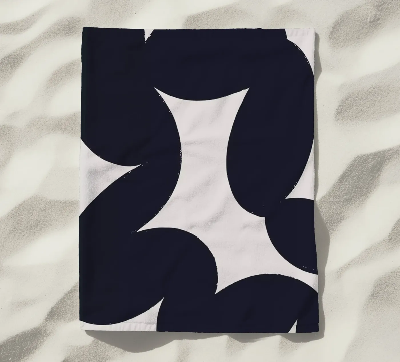 Fat Scribble beach towel by Pure