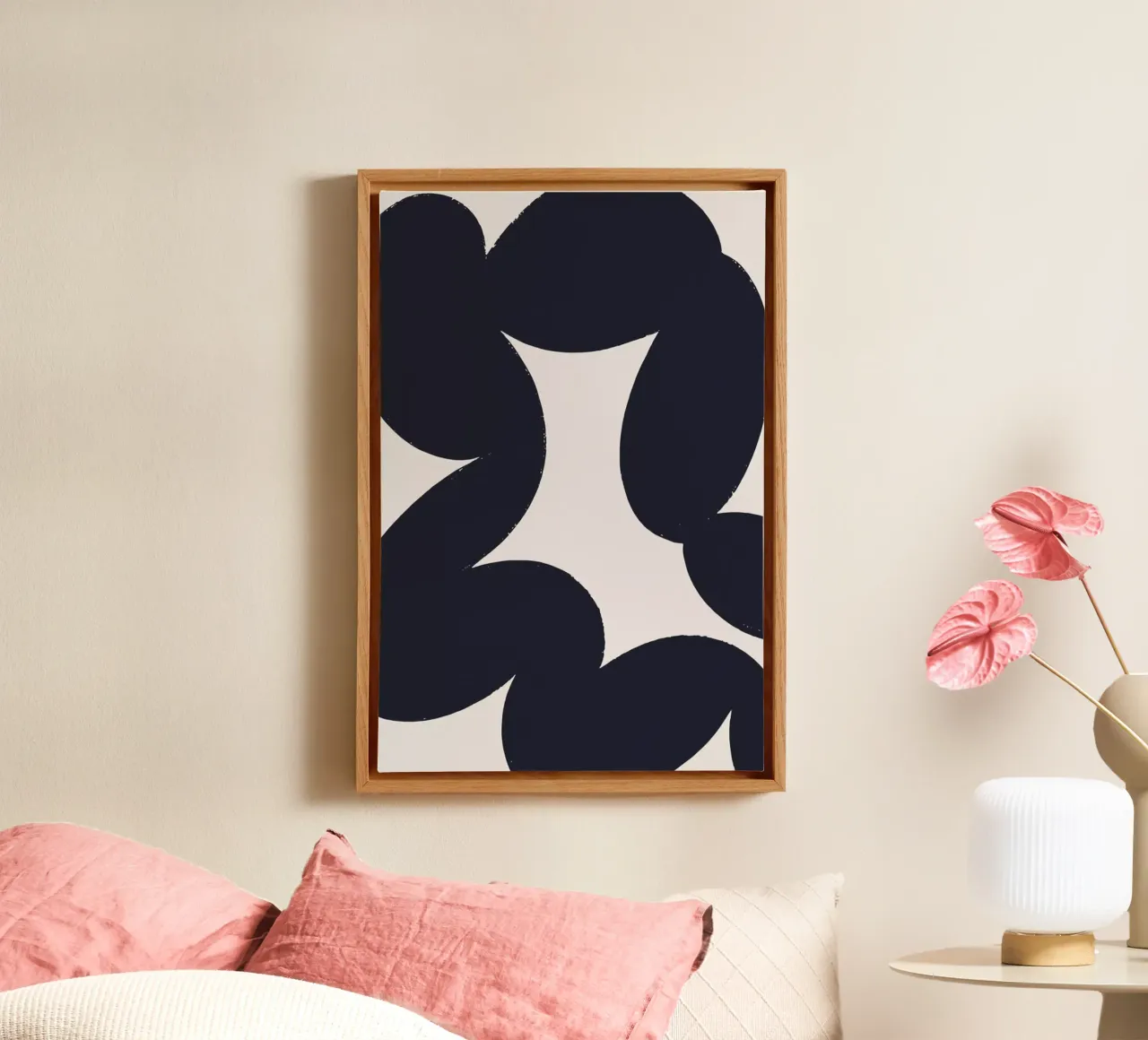 Fat Scribble canvas by Pure