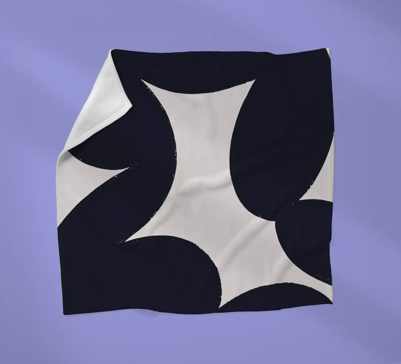 Fat Scribble fleece blanket by Pure