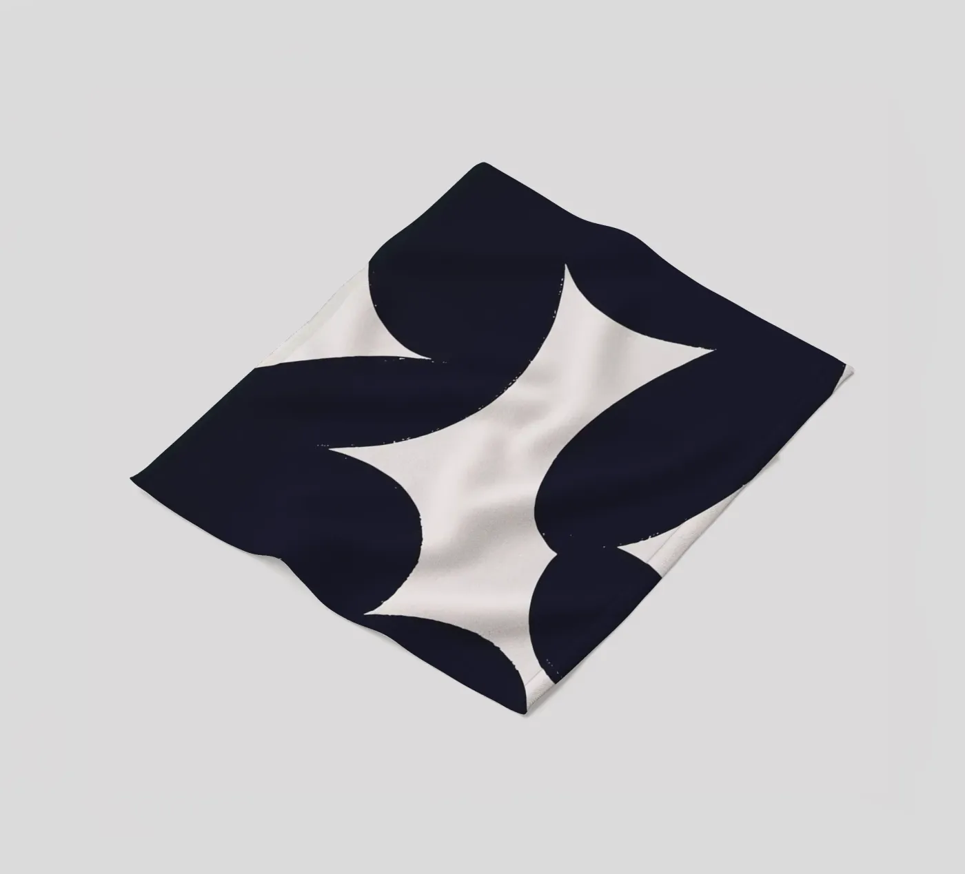 Fat Scribble fleece blanket by Pure