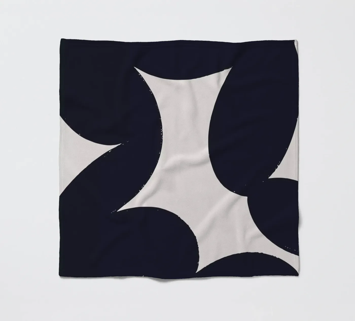 Fat Scribble fleece blanket by Pure