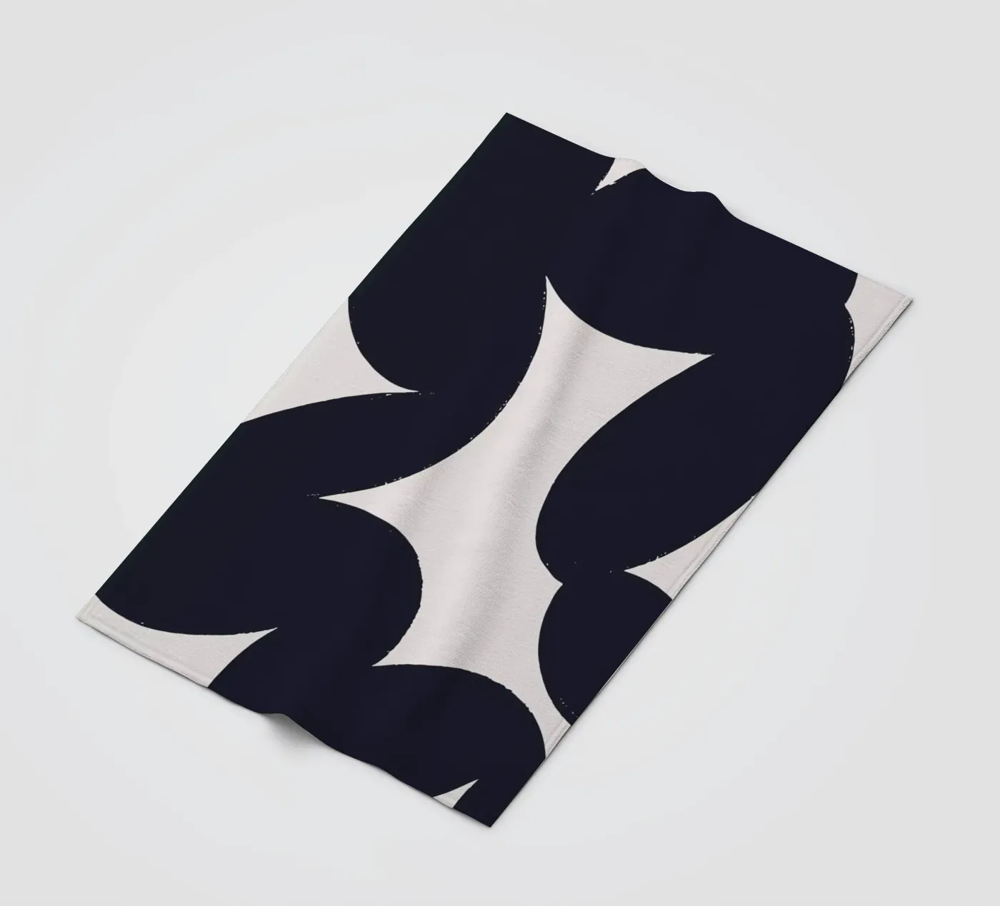 Fat Scribble fleece blanket by Pure