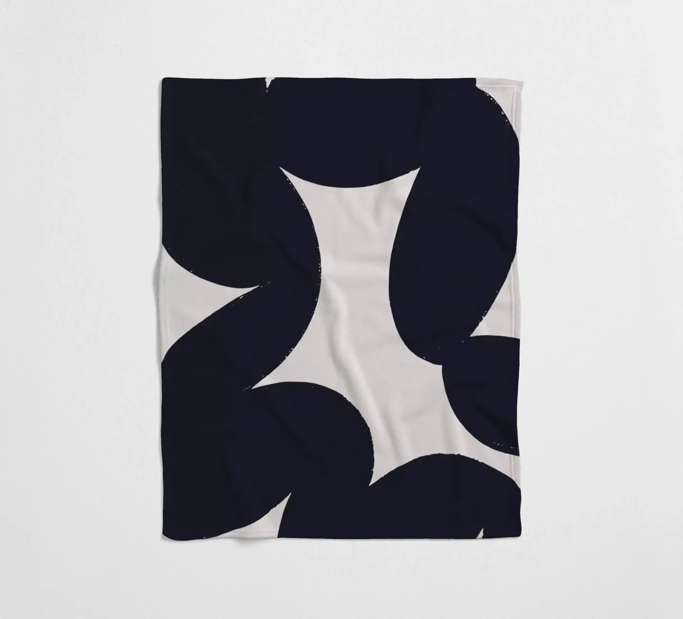 Fat Scribble fleece blanket by Pure