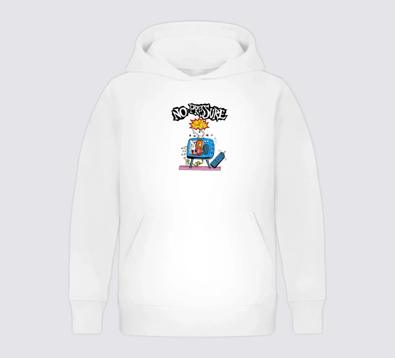 NO PRESSURE Error Television Kinder Hoodie von lindacleveland
