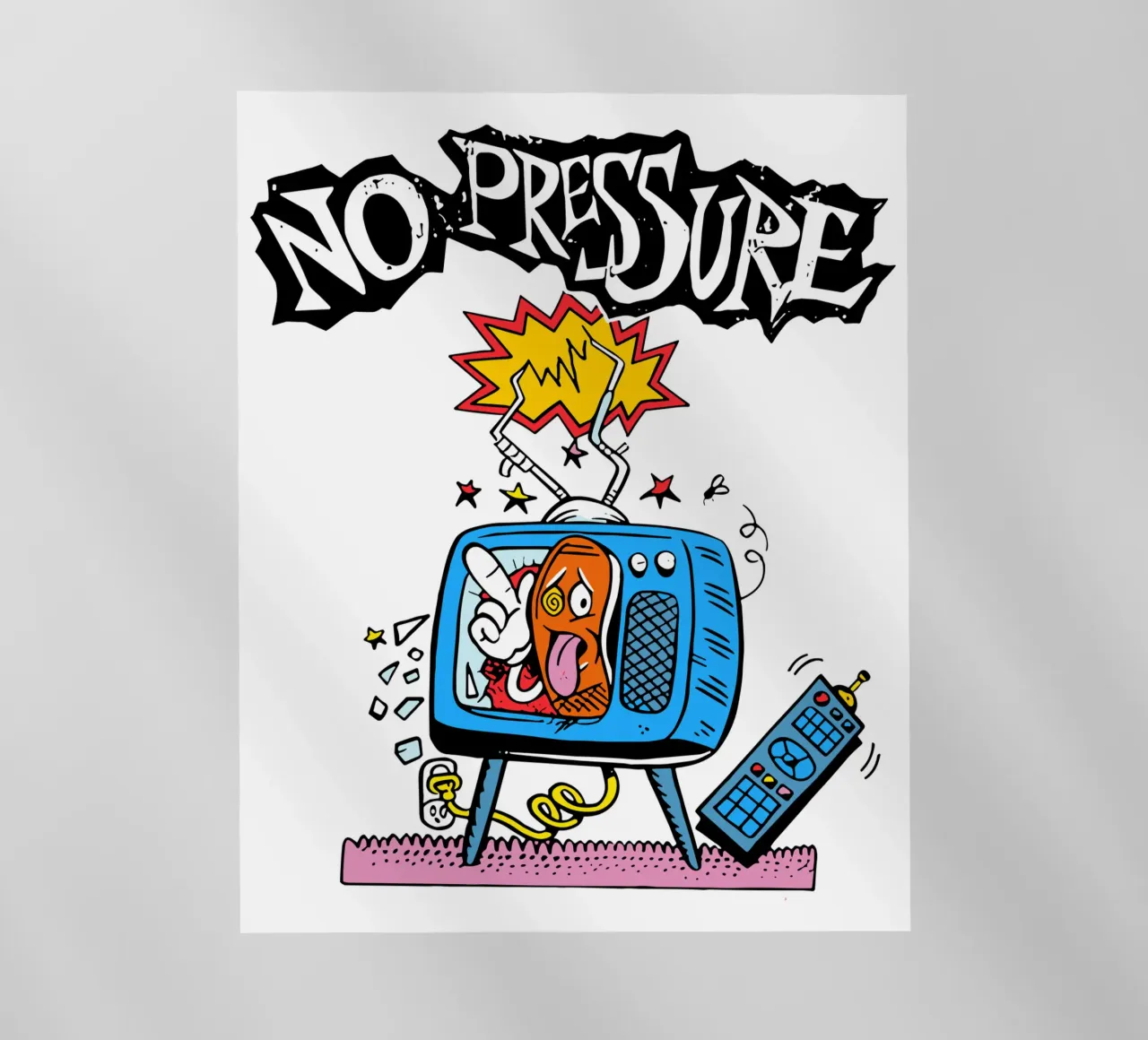 NO PRESSURE Error Television pellicola backlit da lindacleveland