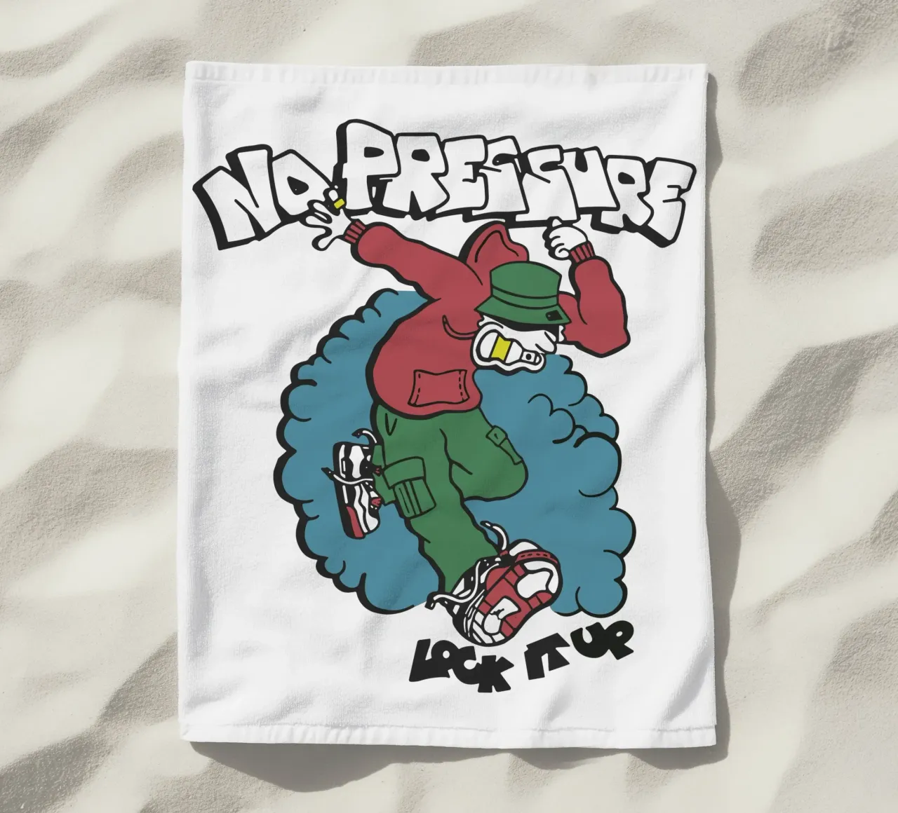 NO PRESSURE Lock It Up telo mare da lindacleveland