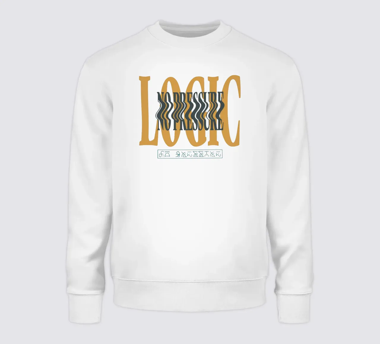 NO PRESSURE Logic V1 sweatshirt van lindacleveland