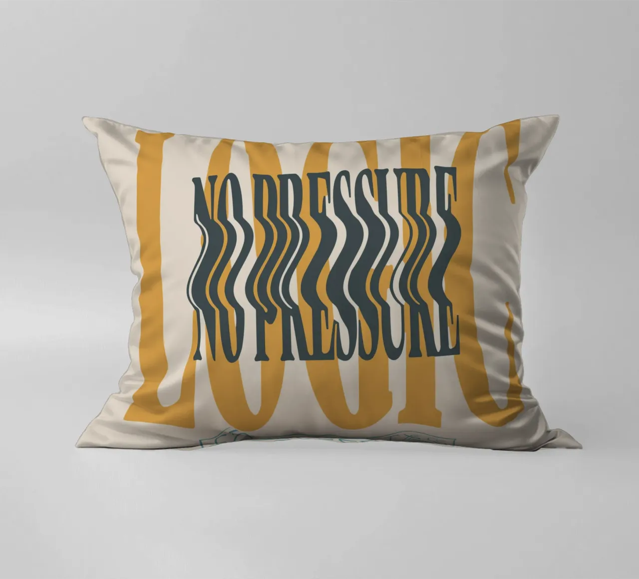 NO PRESSURE Logic V1 cuscino da lindacleveland