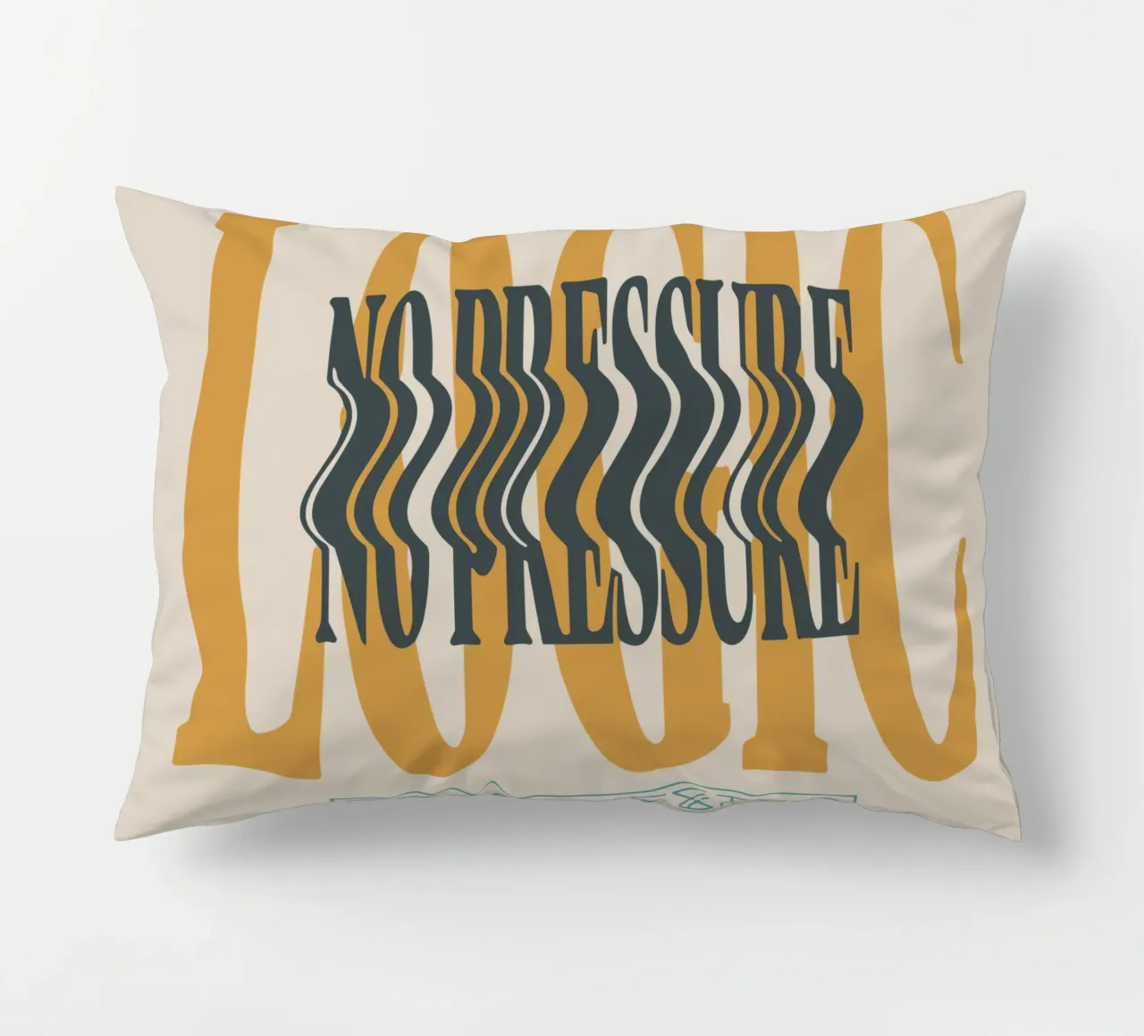 NO PRESSURE Logic V1 cuscino da lindacleveland