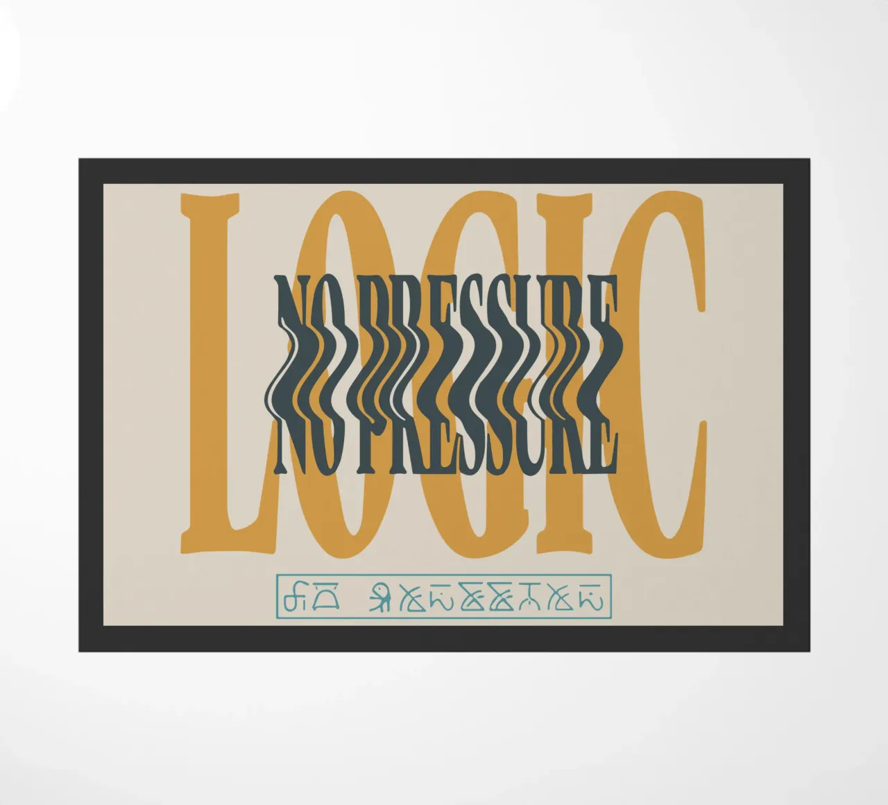 NO PRESSURE Logic V1 zerbino da lindacleveland