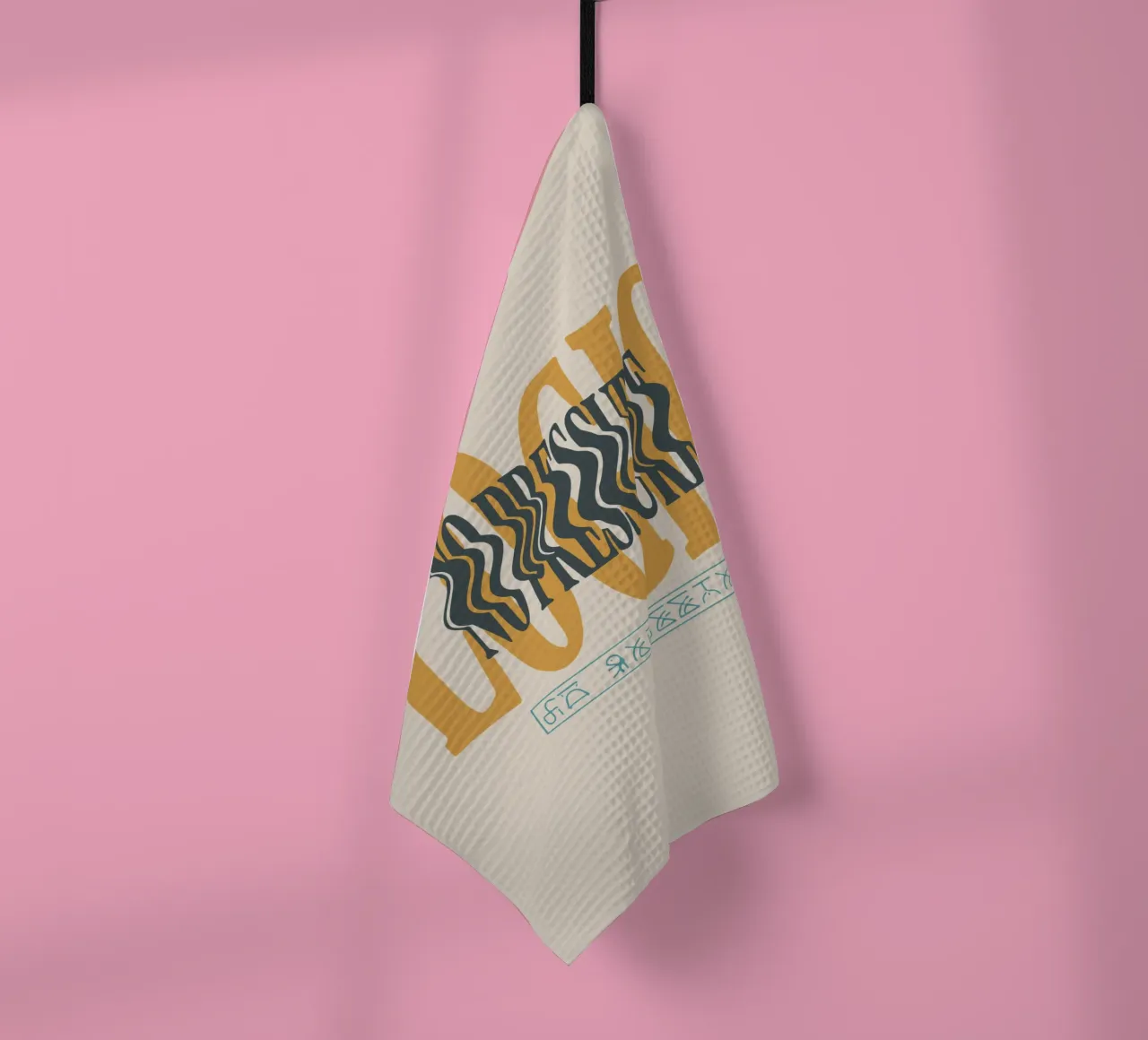 NO PRESSURE Logic V1 canovaccio da cucina da lindacleveland