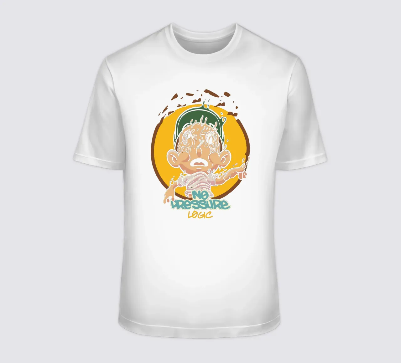 NO PRESSURE Logic V2 t-shirt da lindacleveland