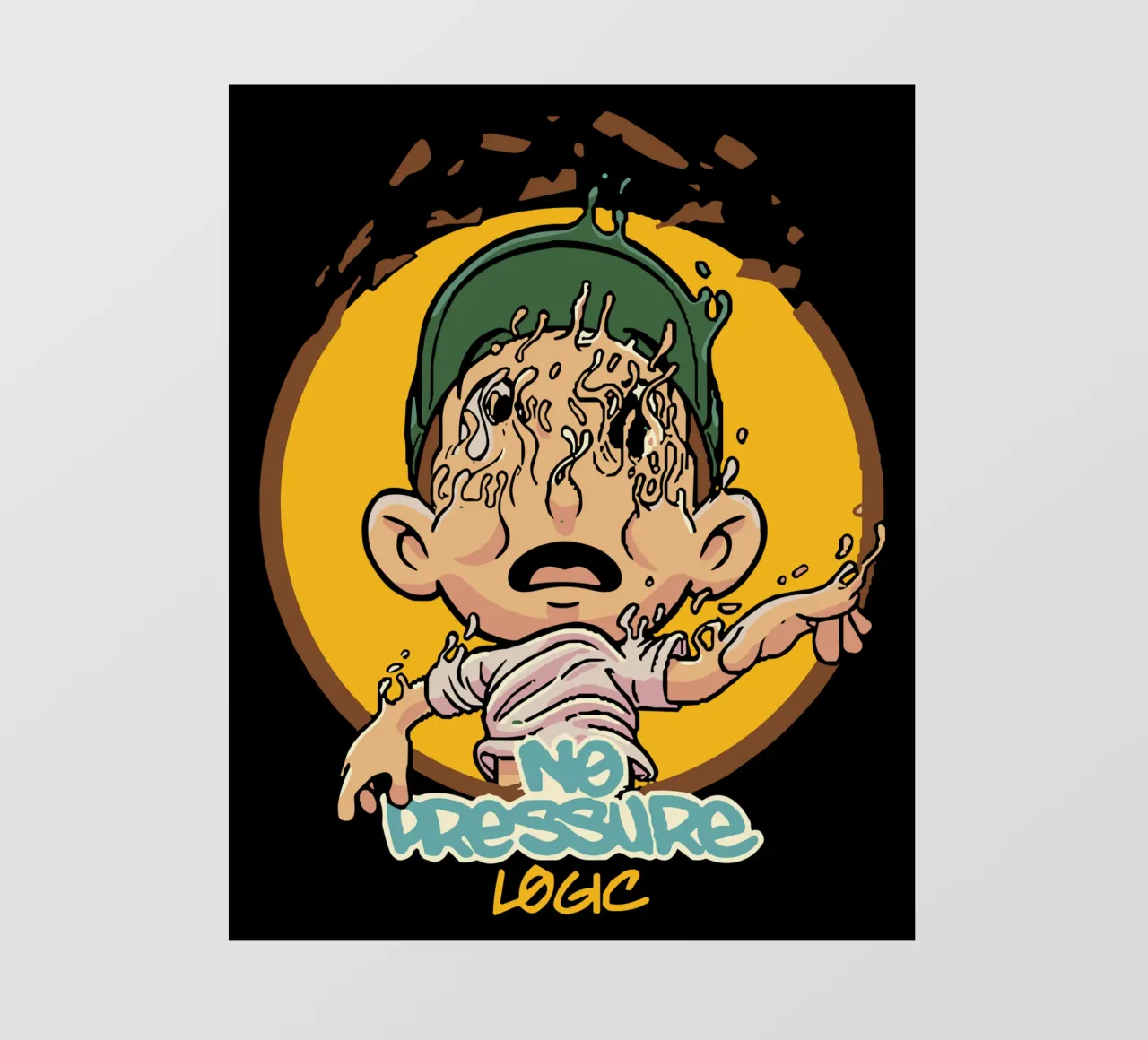 NO PRESSURE Logic V2 pellicola backlit da lindacleveland