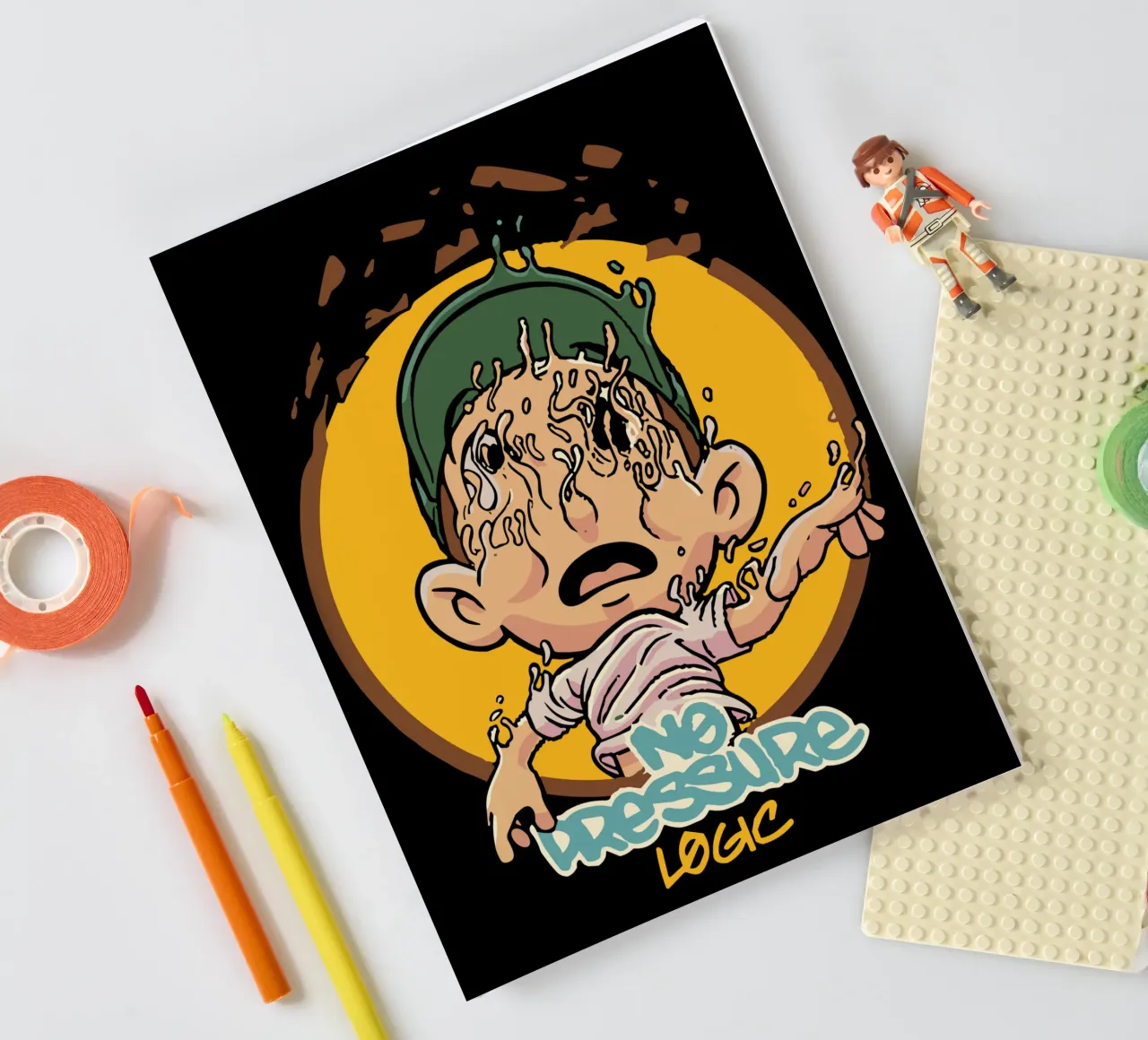 NO PRESSURE Logic V2 notebook by lindacleveland