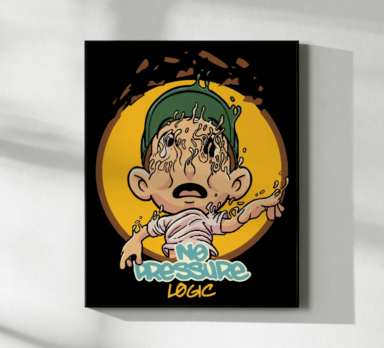 NO PRESSURE Logic V2 plexiglass da lindacleveland