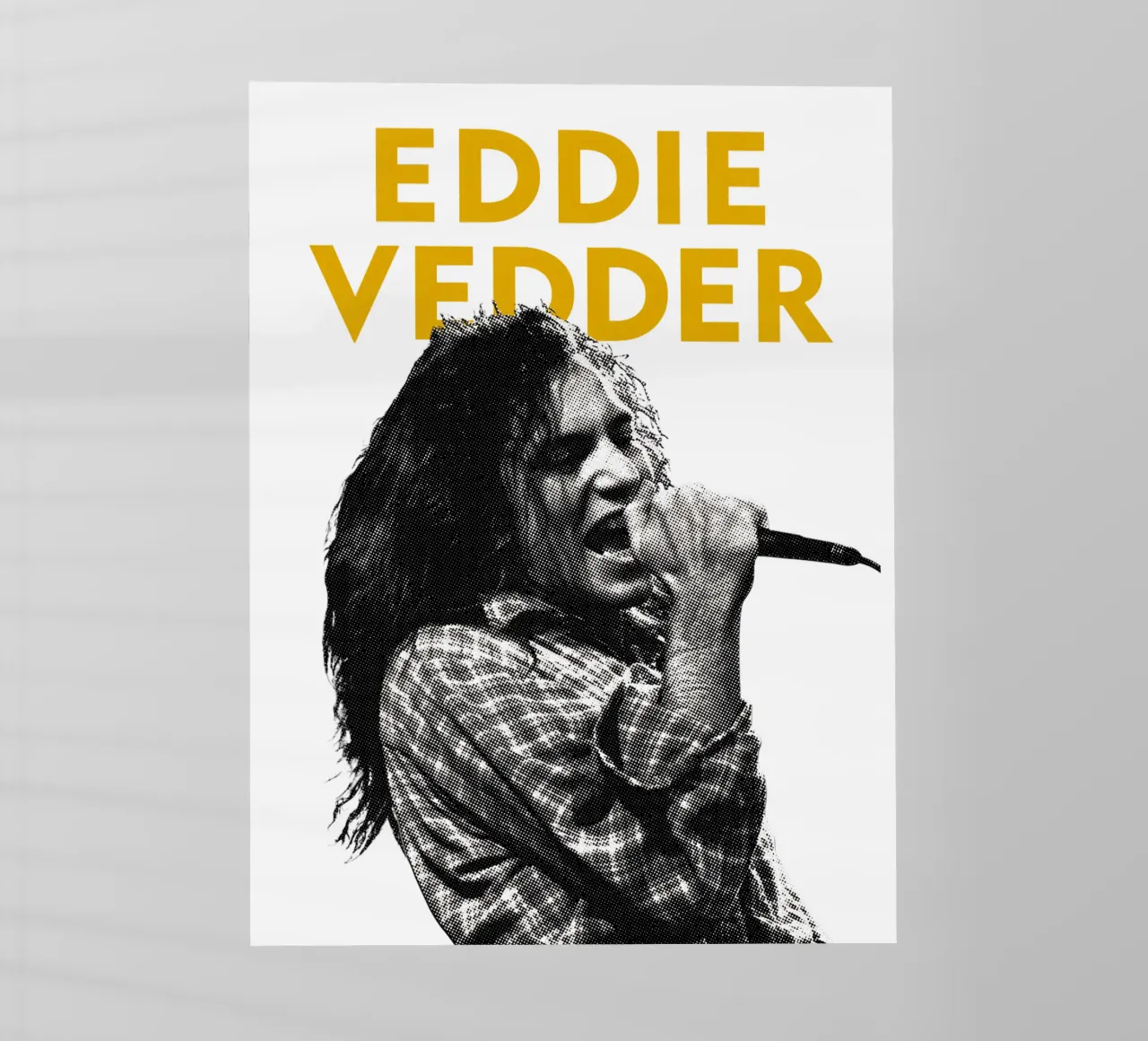 Eddie Vedder - Pearl Jam pellicola backlit da Theidolastore