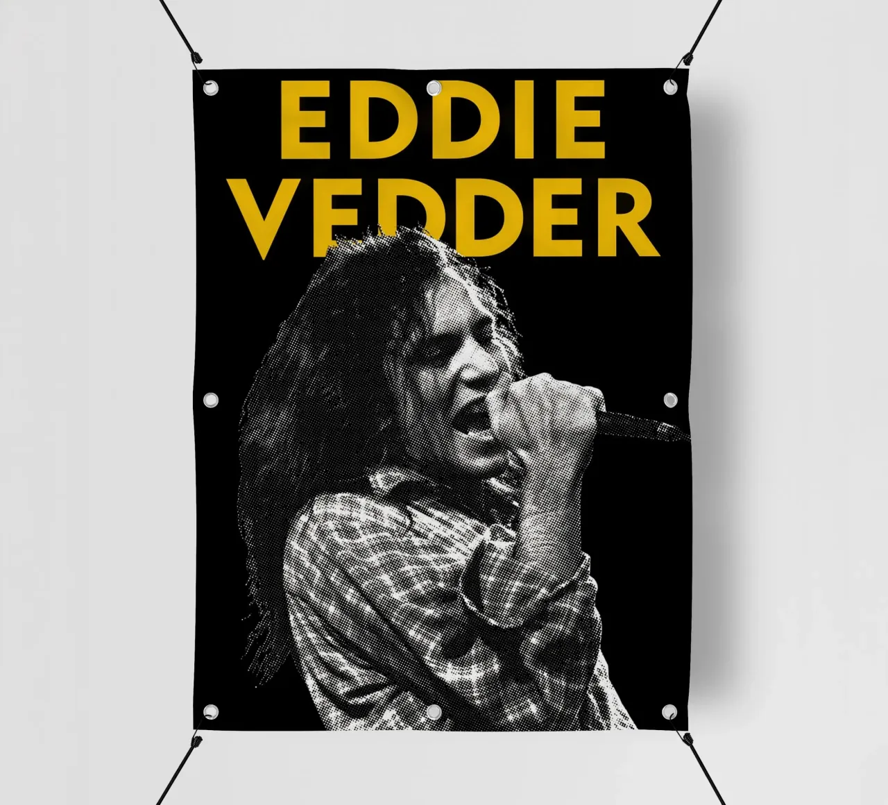Eddie Vedder - Pearl Jam telo in pvc da Theidolastore