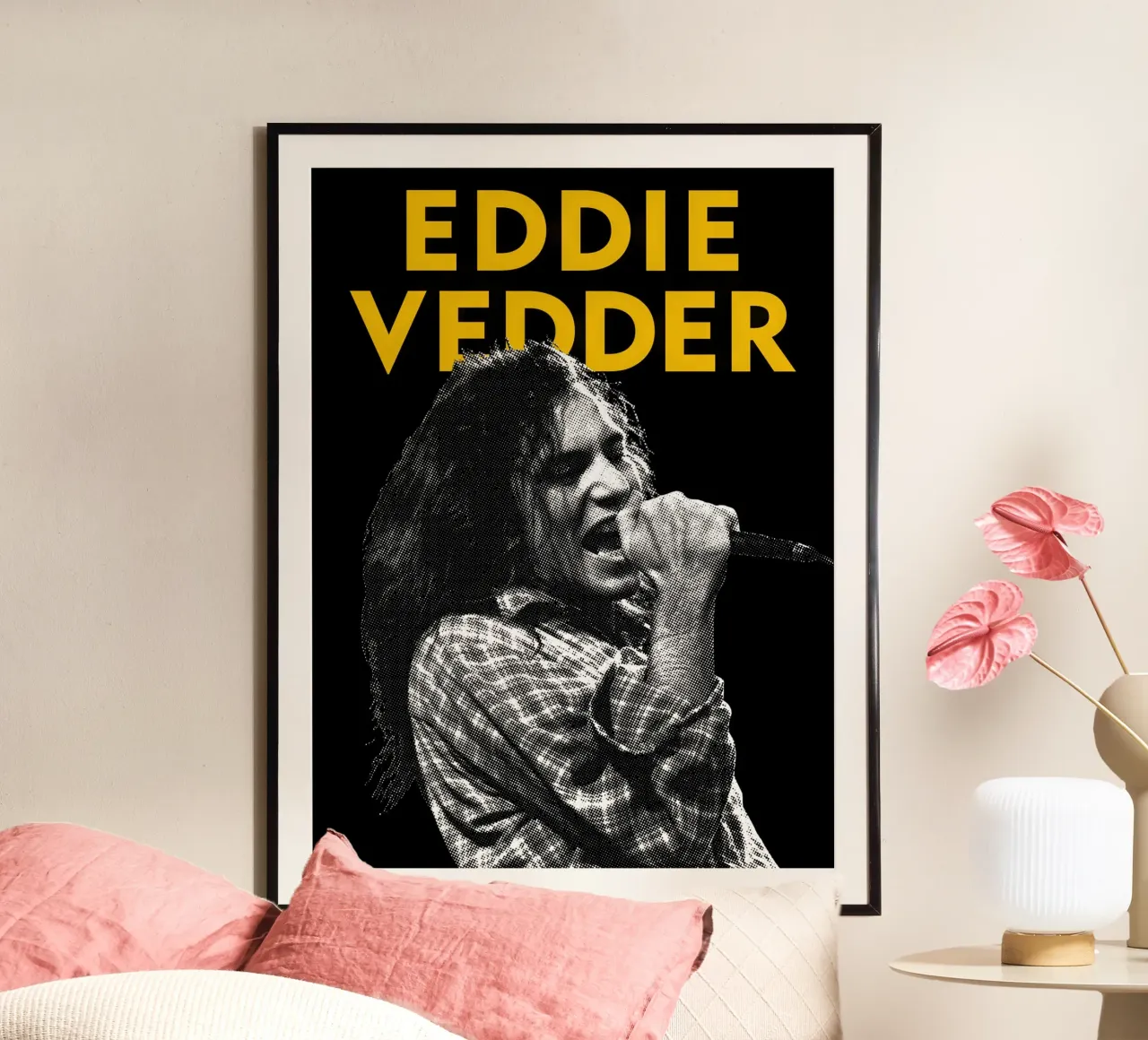 Eddie Vedder - Pearl Jam carta hahnemühle da Theidolastore