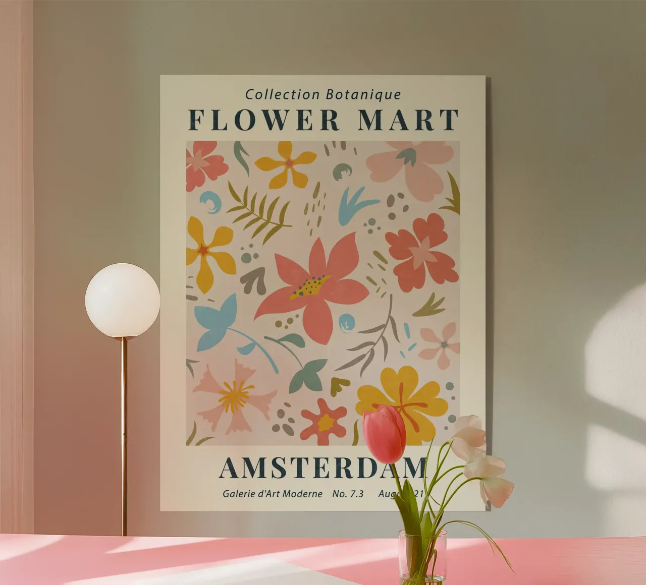 Mercato dei fiori di Amsterdam I plexiglass da TekleDawit