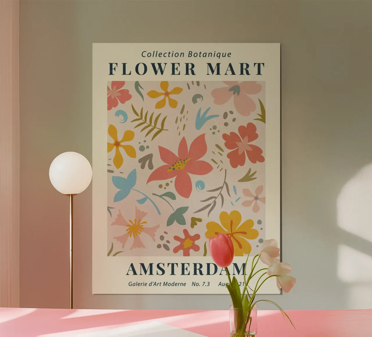 Mercato dei fiori di Amsterdam I carta hahnemühle da TekleDawit