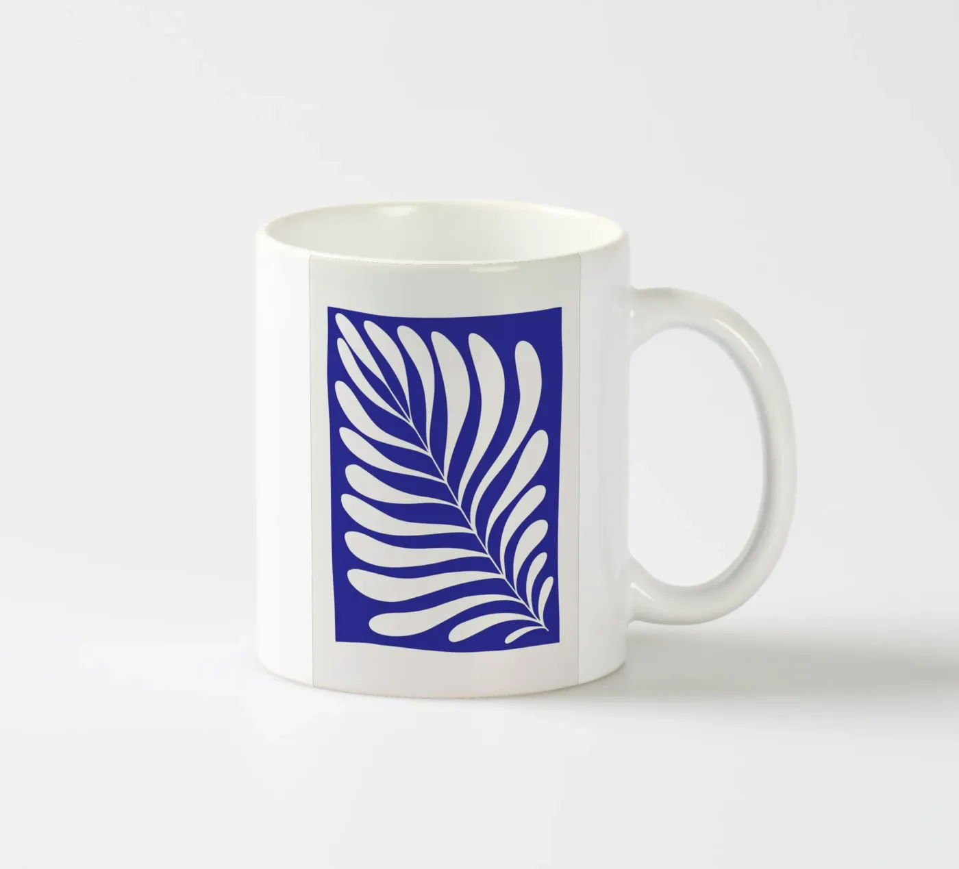 Fern ceramic mug by Pure