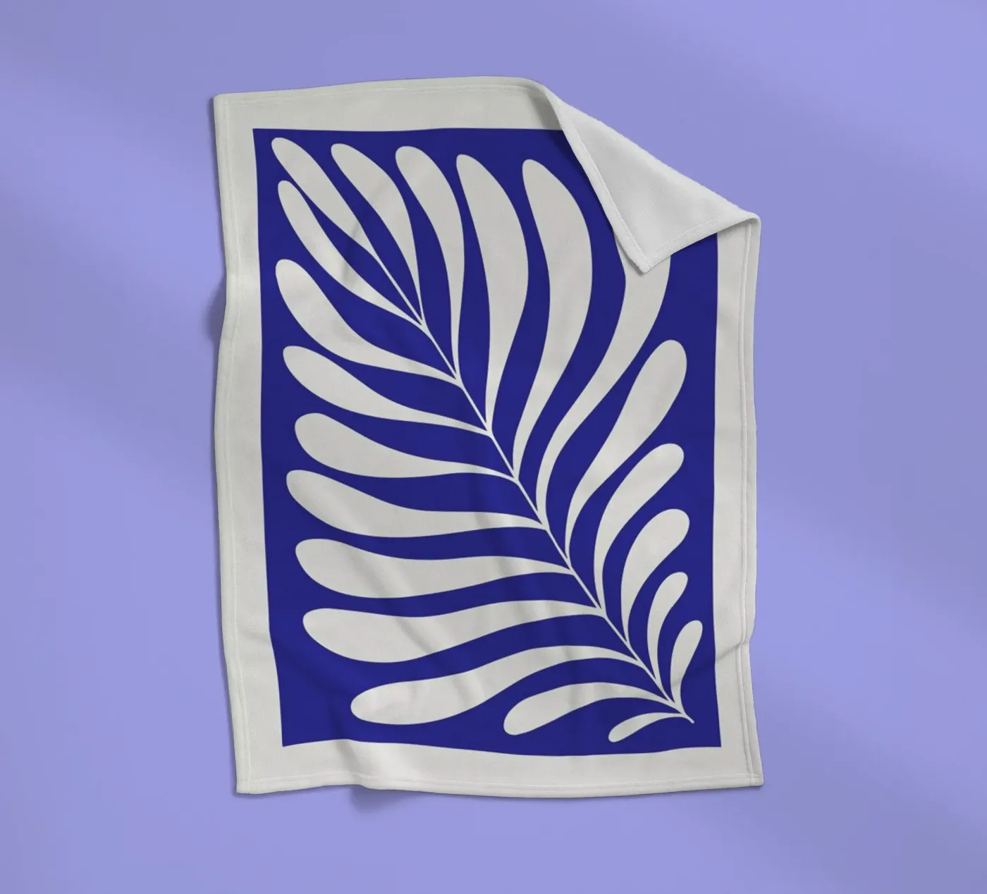 Fern Fleecedecke von Pure